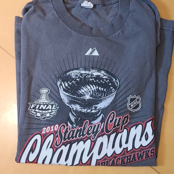 Chicago Blackhawks Championship Qty 5 t-shirts size XL and 2XL - Picture 3 of 6